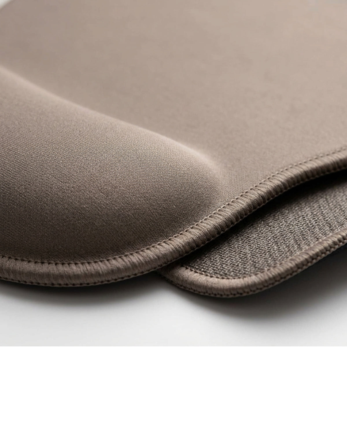 Tbrva Ergonomic Memory Foam Mouse Pad Warm Taupe - Detail view